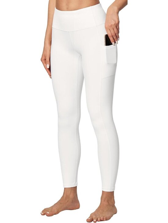 Pants - Women's Snow Tummy Control Workout Imported Compression Yoga Leggings